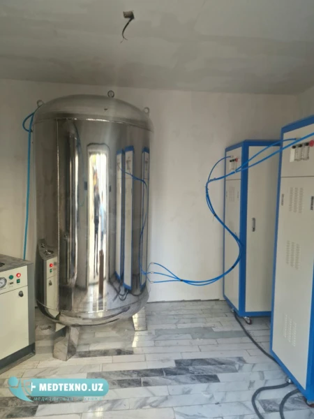 Kasalxonalar va sanoat uchun kislorod stantsiyasi (kislorod generatori).