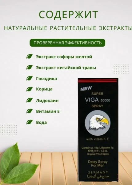 Спрей пролонгатор Viga 50000