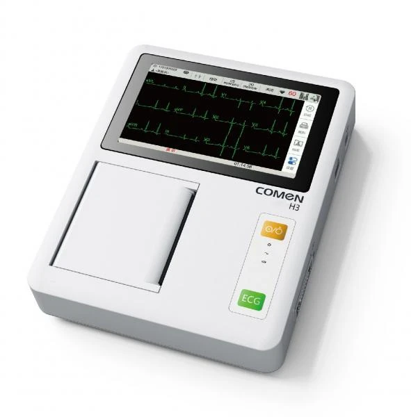 3-kanalniy Elektrokardiograf, apparat EKG. COMEN MEDICAL