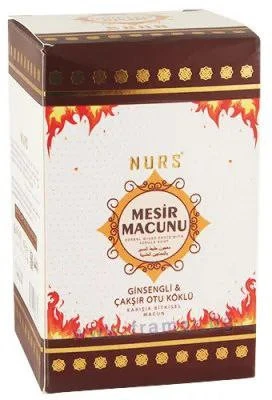 Turk tibbiy pastasi Mesir Macunu (Mesir Majunu)