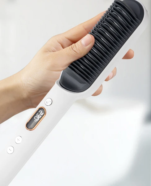 Sochni tekislovchi elektr taroq Straight Comb Temperature Control