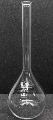 Laboratoriya o'lchov kolbasi 2 hujayra 1-500 ml TS