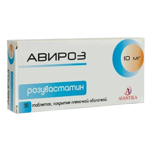AVIROZ tabletkalari 10mg N30
