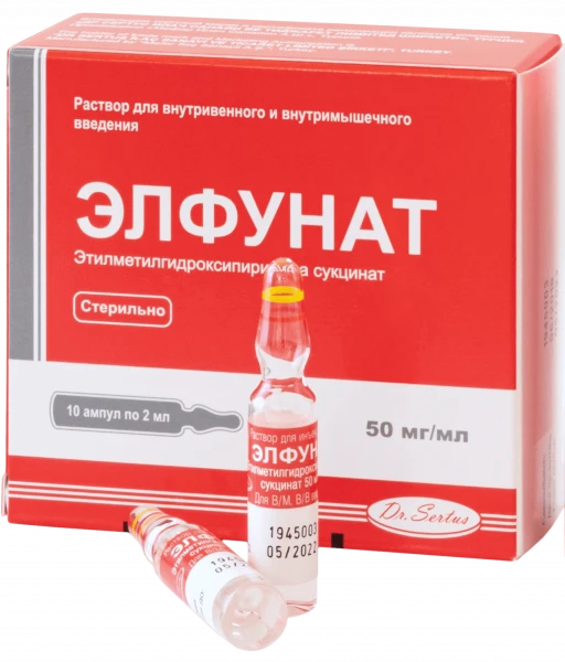 ELFUNAT inyeksiya uchun eritma 2ml 50mg/ml N10