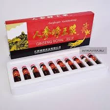 Matochnoe molochko s jenshenem GINSENG ROYAL JELLY