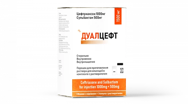 ДУАЛЦЕФТ порошок 1000+500 N1