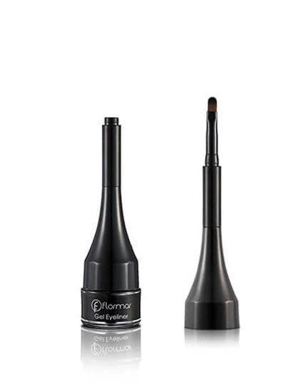 Подводка гелевая для глаз №01 gel eyeliner 5548 Flormar