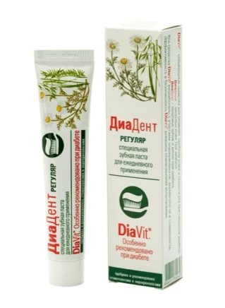 ДиаДент Регуляр 50мл специальная зубная паста