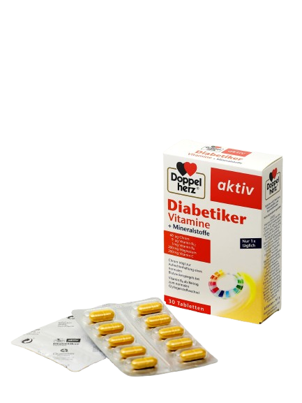 ДОППЕЛЬГЕРЦ АКТИВ ВИТАМИНЫ ПРИ ДИАБЕТЕ таблетки N30