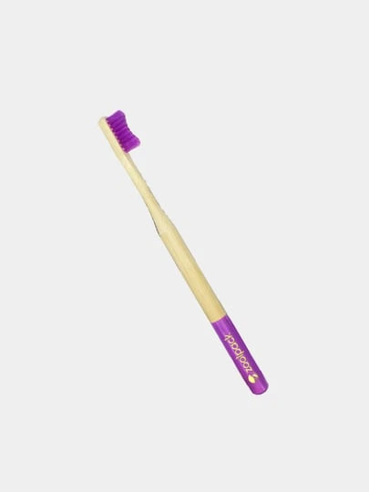 Zoolpack bolalar tabiiy bambuk tish cho'tkasi turli xil tsyeta (152c)