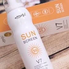 Solnsezashitniy sprey spf 50 Sun screen V7