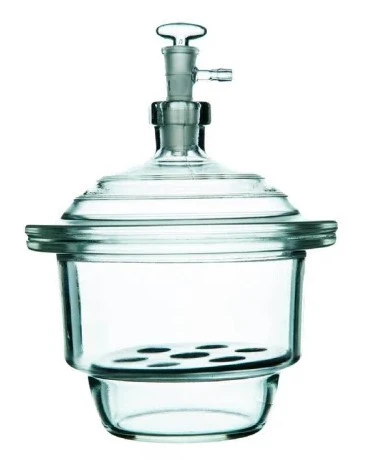 Eksikator vakuumniy s kranom 1-240 mm