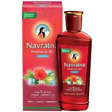 Масло от выпадения волос "Navratna oil"