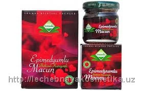 Epimediumnaya pasta na osnove meda