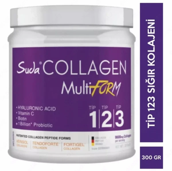 Suda kollagen Multi Form bo'g'inlar va teri uchun