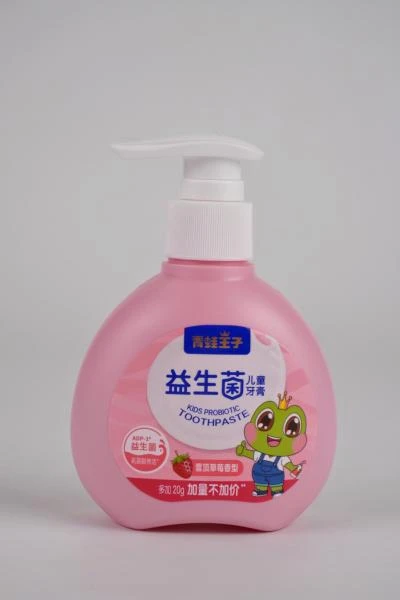 Zubnaya past Frog Prince Probiotic Toothpaste for Kids  (Snow Top Strawberry Flavor)