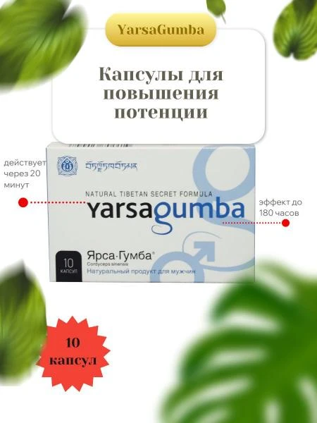 Капсулы для мужчин "Ярсагумба"