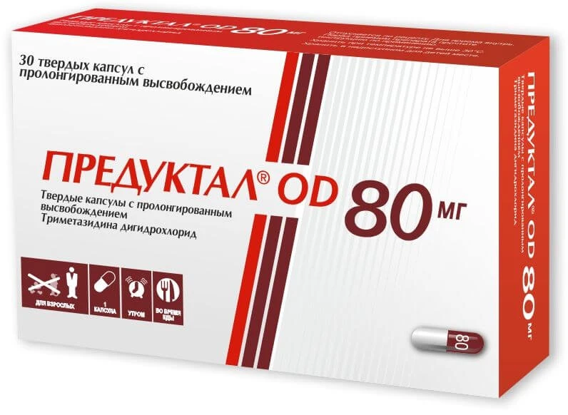 PREDUKTAL OD kapsulalar 80mg N30