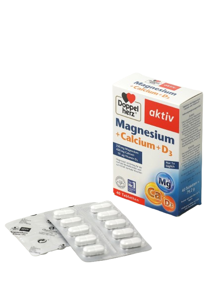 DOPPELGERS AKTIV MAGNIY+KALSIY+D3 tabletkalari N40