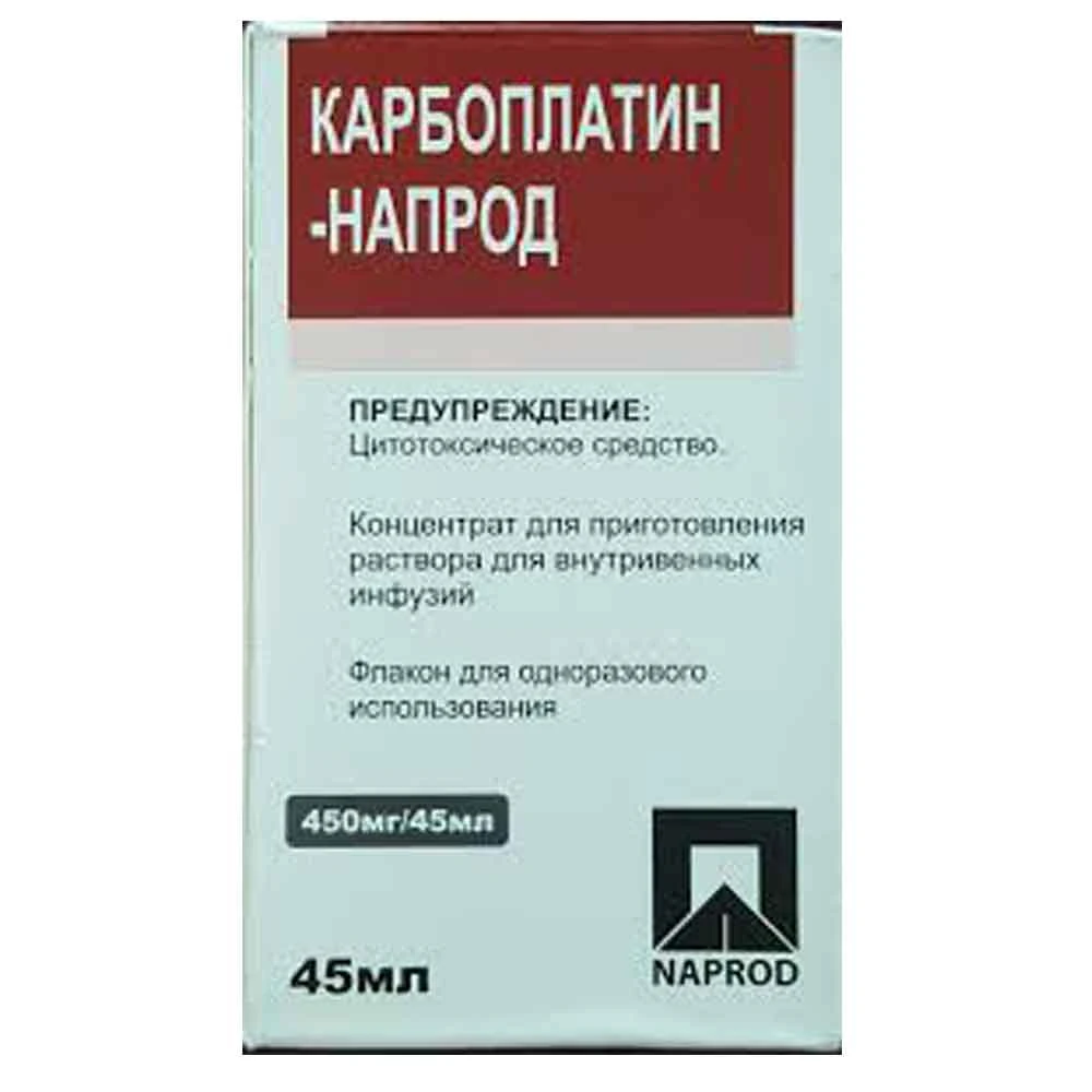 KARBOPLATIN NAPROD konsentrat 45ml 450mg/45ml