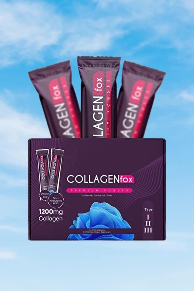 Сollagen fox premium powder Gialuron premium kukunli kompleksi