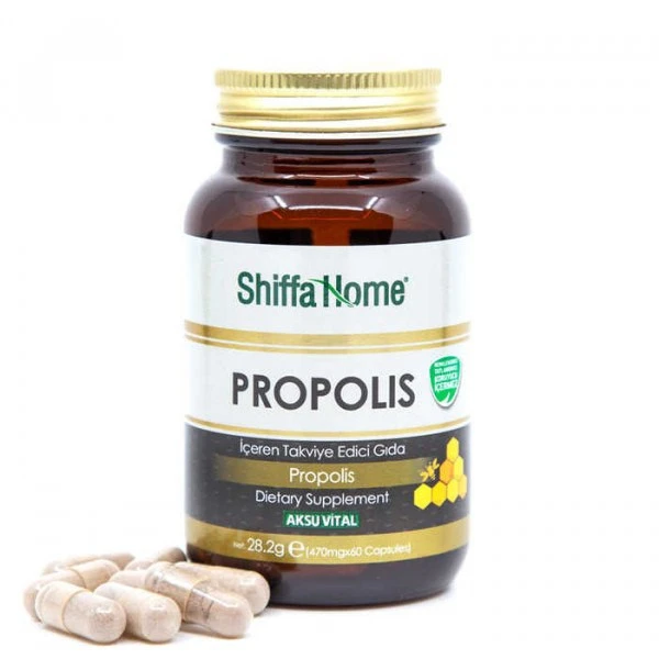 PROPOLIS V KAPSULAX BERKAP SHIFFA HOME, 60 KAPS/680MG