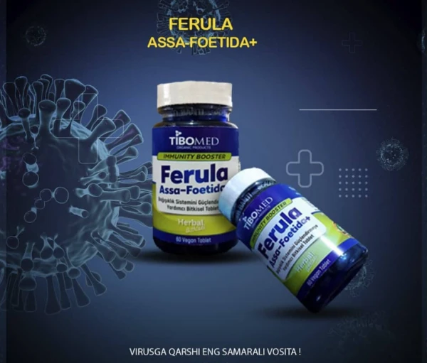 Ferula assa-foetida (hing) o'simligi hazm qilish tizimini qo'llab-quvvatlashda samarali vosita sifatida tanilgan.