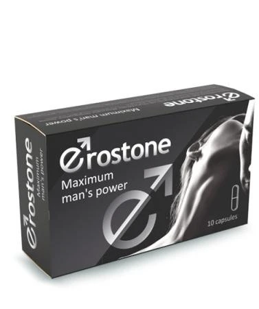 Erkaklar kuchini oshirish uchun kapsulalar Erostone