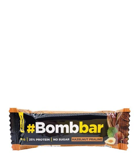 Proteinoviy batonchik Funduchnoe praline v shokolade Bombbar, 40g
