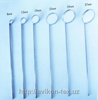 Zepkalo goptannoe s ruchkoy diametrom 22 mm 227/5