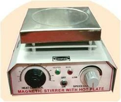 Магнитная мешалка с плитой