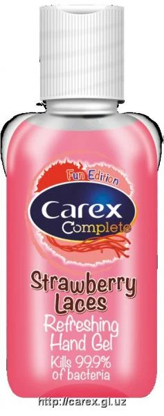 CAREX HAND GEL STRAWBERY