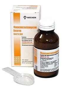 FENOKSIMETILPENISILLIN (DLYA SUSPENZII) (PHENOXYMETHYLPENICILLINUM