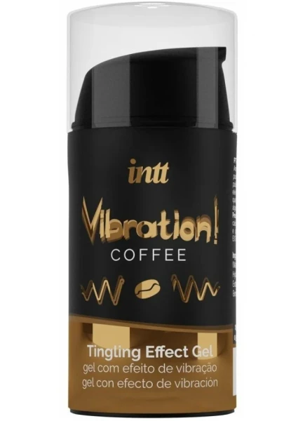 Жидкий интимный гель Vibration! Coffee – волнующая стимуляция и кофейная энергия Хит продаж