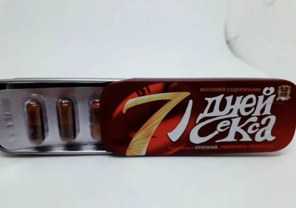 Препарат для мужчин Семь дней секса