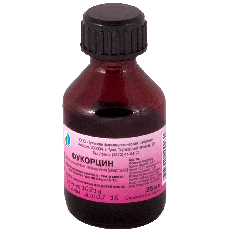 FUKORSIN eritma 25ml