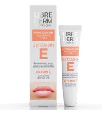 Librederm vitamin ye aktiv-balzam  idealnie gubi 12 ml