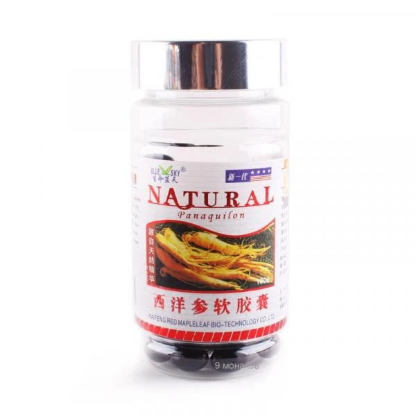Xitoy ginseng "PANAQUILON" 100 kapsula