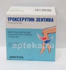 TROKSERUTIN ZENTIVA 0,3 kapsulalar N90