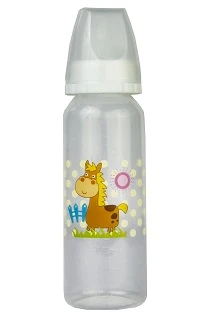 Butilochka dlya detskogo pitaniya bez ruchek, vmestimost 250ml
