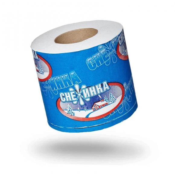 Bumaga tualetnaya Snejinka dvuxsloynaya