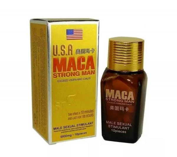 Таблетки для мужчин Maca Strong Man