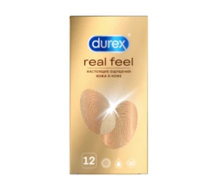 Презервативы Durex Real Feel №12 (из синтетического латекса)