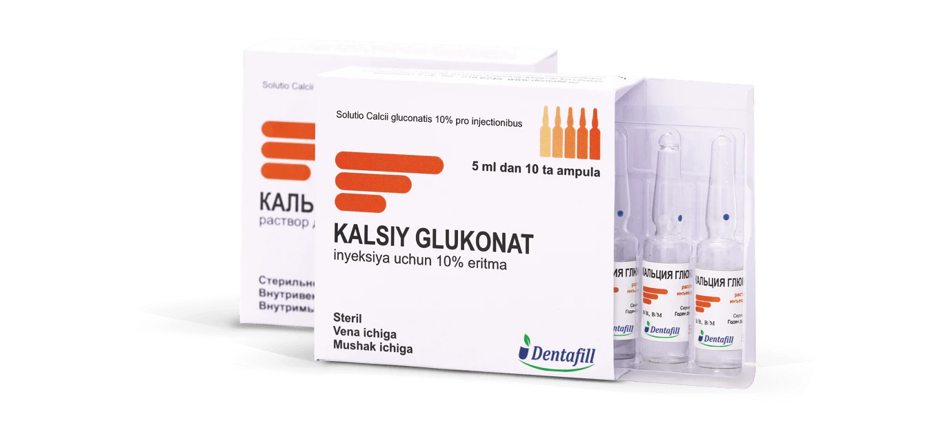 KALSIYA GLYUKONAT 5ml