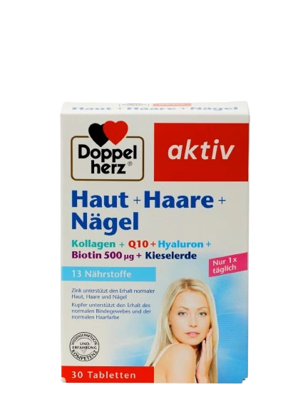 ДОППЕЛЬГЕРЦ АКТИВ КОЖА+ВОЛОСЫ+НОГТИ таблетки N30