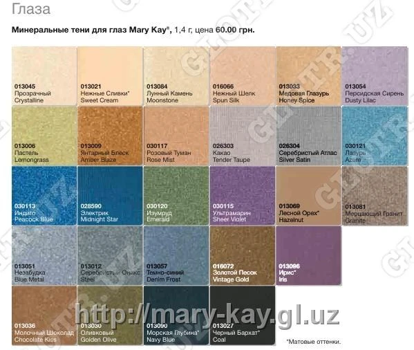 Mineralnie teni dlya vek Mary Kay 1,4 g