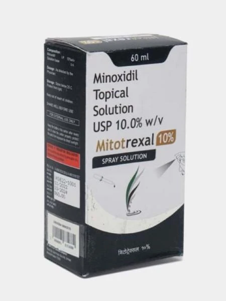 Средство для лечения волос Миноксидил 10% Topical Solution (Mitotrexal 10%)