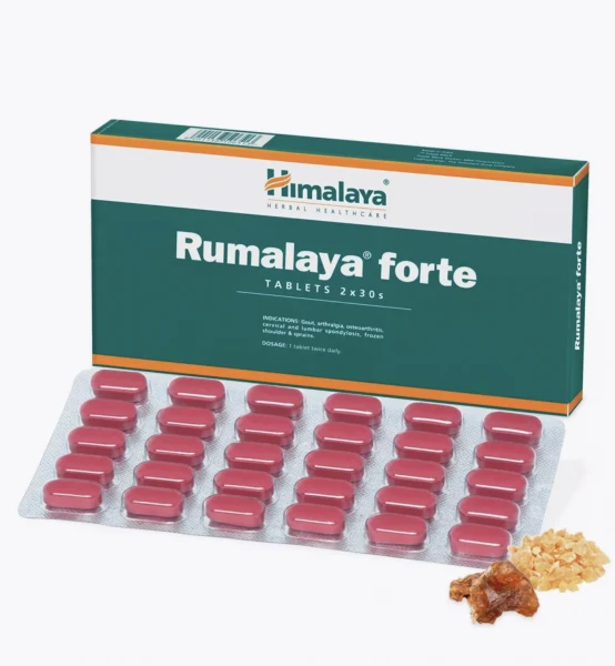 Rumalaya forte rumalaya forte bo'g'imlari uchun 60 tabletka