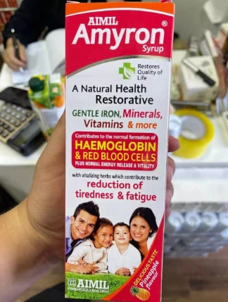 Сироп для поднятия гемоглобина Amyron Syrup