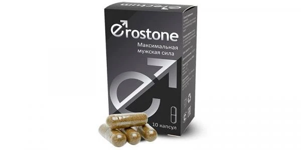 Erkaklar kuchini oshirish uchun kapsulalar Erostone